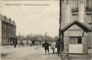 CPA CHARLEVILLE - Boulevard des deux Villes (135091)