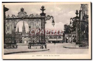Old Postcard Nancy Jean Lamour grills