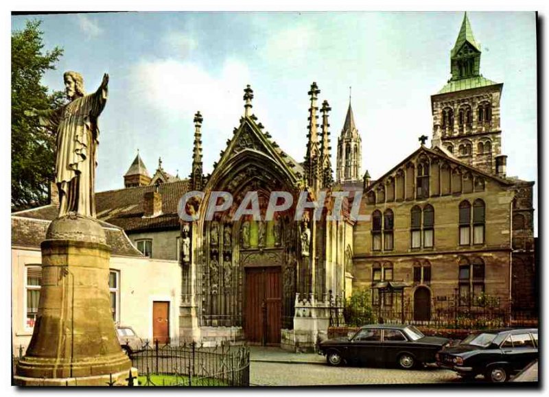 Postcard Modern Maastricht St. Servaaskerk