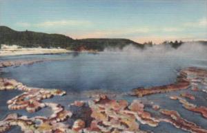 Sapphire Pool and Biscuit Basin Yellowstone National Park Curteich