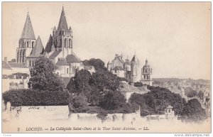 La Collegiale Saint-Ours Et La Tour Saint-Antoine, LOCHES (Indre et Loire), F...