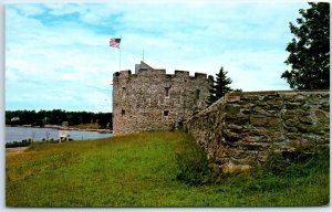 M-59025 Fort William Henry 1692 At Pemaquid Beach Bristol Maine