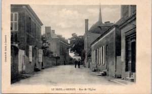 1910s Rue de l'Eglise Paris France Postcard