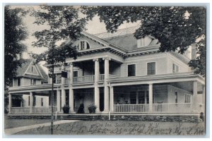 c1905 The Inn Hotel South Kortright Hobart New York NY Posted Antique Postcard