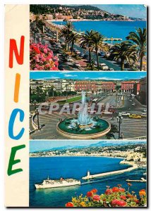 Postcard Modern Nice Riviera Nice Remembrance