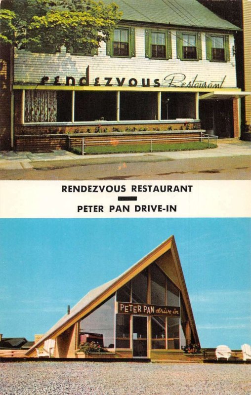 Charlottetown PEI Canada The Reendezvous and Peter Pan Drive In PC AA55948 