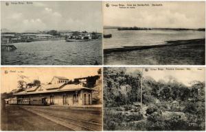 BELGIAN CONGO AFRICA 74 CPA AFRIQUE Vintage Postcards pre-1940