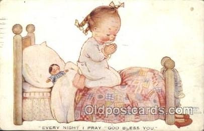 Series 659 Mabel Lucy Attwell, Artist Signed 1925 crease right edge, some cor...