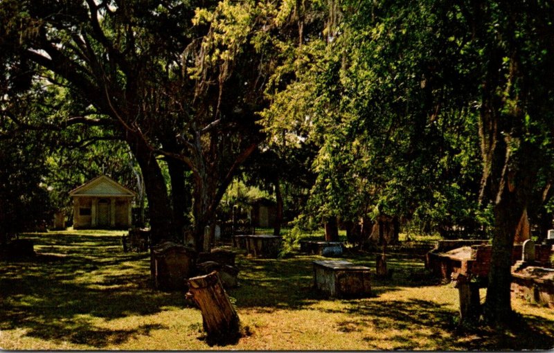 Florida St Augustine The Tolomato Cemetery 1975