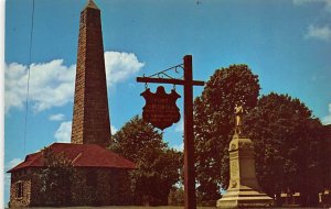 Groton Monument Erected 1830 - Fort Griswold, Connecticut CT
