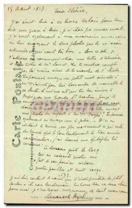 Old Postcard Soissons The Cathedral nave Great Army