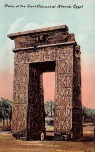 Ruins of the Great Columns Karnak Egypt, Egypte, Africa Unused 