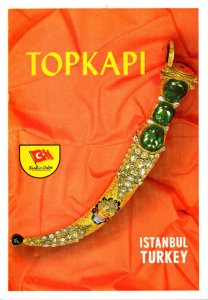 Turkey Istanbul Topkapi Sarayi The Famous Emeraald & Diamond Encrusted Topkap...