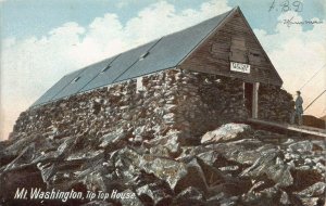 Tip Top House, Mt. Washington, New Hampshire, Early Postcard, Unused