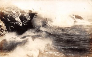 Heavy Seas in Belfast, Maine