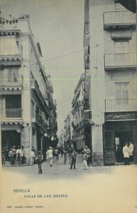 92407 - SPAIN - Postal Antigua VINTAGE POSTCARD - SEVILLE: Calle de las SIERPES-