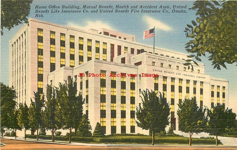 8 Postcards, Omaha, Nebraska,Creighton-Joslyn Memorial-Train Station-Court House