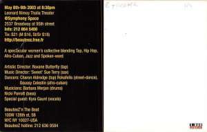 Roxane Butterfly New York City, USA Postcard