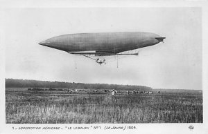 Locomotion Aerienne Le Lebaudy 1904 Zeppelin Unused 