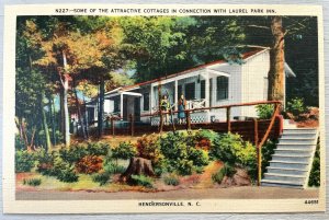 Vintage Postcard 190-1945 Laurel Park Inn Hendersonville, North Carolina (NC)