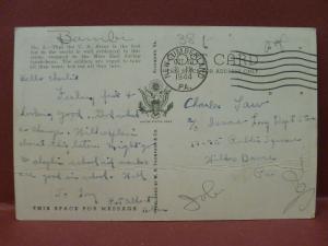 Old Postcard PA New Cumberland Mess Hall Army Reception Center