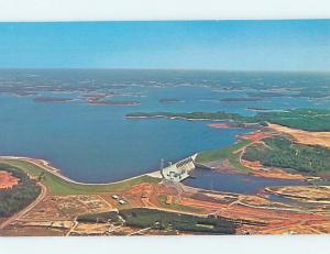 Unused Pre-1980 AERIAL VIEW Stanley & Huntersville & Lowesville NC A4378