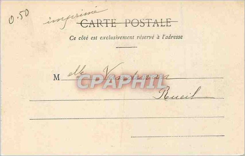 Old Postcard Pierrefonds Gallery Lantern (map 1900)