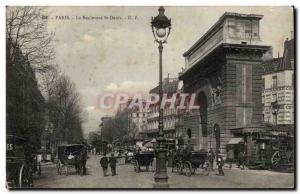 Paris - 10 - Boulevard Saint Denis - Old Postcard