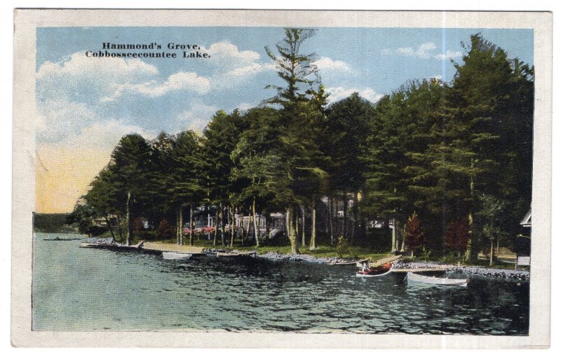 Hammond's Grove, Cobbosseecountee Lake