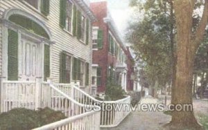 Colonial Homes, Academy Hill - Nantucket, Massachusetts MA