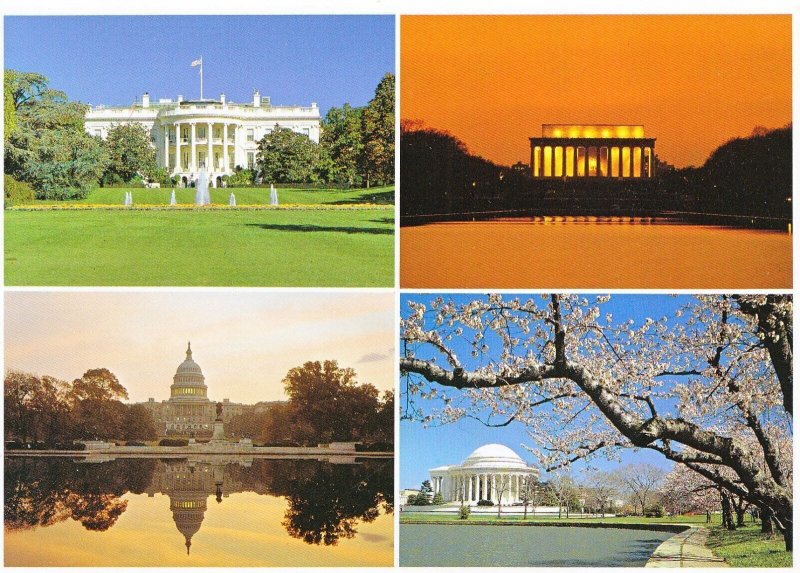 America Postcard - Views of Washington D.C.    SM371