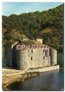 Postcard Modern Surroundings of Villefort Lozere Chateau de Castanet