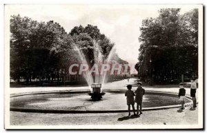 Old Postcard Poitiers Le Parc De Blossac