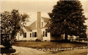 PC CPA US, MASS, NORWELL, HOME OF PROF L DAVIS, REAL PHOTO POSTCARD (b6405)