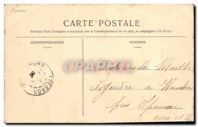 Postcard Old Bellegarde Perle du Rhone