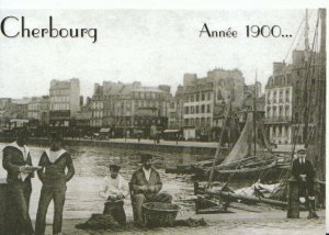 France Postcard - Cherbourg - Annee 1900 (Repro) - Used in 2006 - Ref 12920A