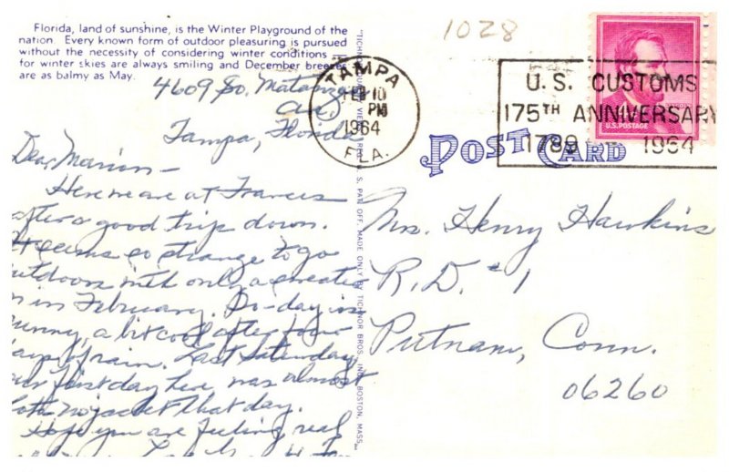 Floriida  LARGE LETTER