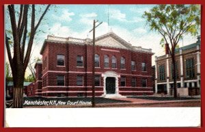 New Hampshire, Manchester - New Court House - Undivided - [NH-378]