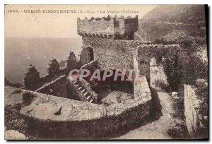 Postcard Old Cabbe rouquebrune A M Le Vieux Chateau