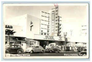 c1940's The Palladium Gene Krupa Hollywood California CA RPPC Photo Postcard