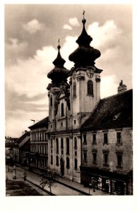 Hungary Györ Bences Templom Gyor Vintage RPPC 09.87