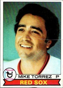 1979 Topps Baseball Card Mike Torrez Boston Red Sox