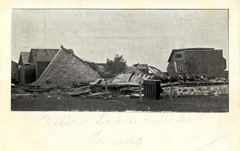 SD - Willow Lakes. August 20, 1904. Tornado Ruins