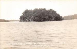 Paynesville Minnesota~Overlooking Lake Koronis from Cedar Point~1940s RPPC