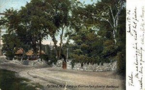 Entrance, Riverton Park in Portland, Maine