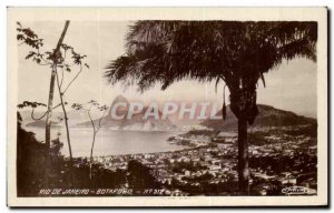 Old Postcard Rio De Janeiro Botafogo