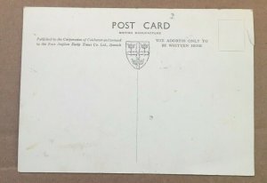 UNUSED POSTCARD - COLCHESTER CASTLE, SOUTH FRONT, COLCHESTER, ESSEX, ENGLAND