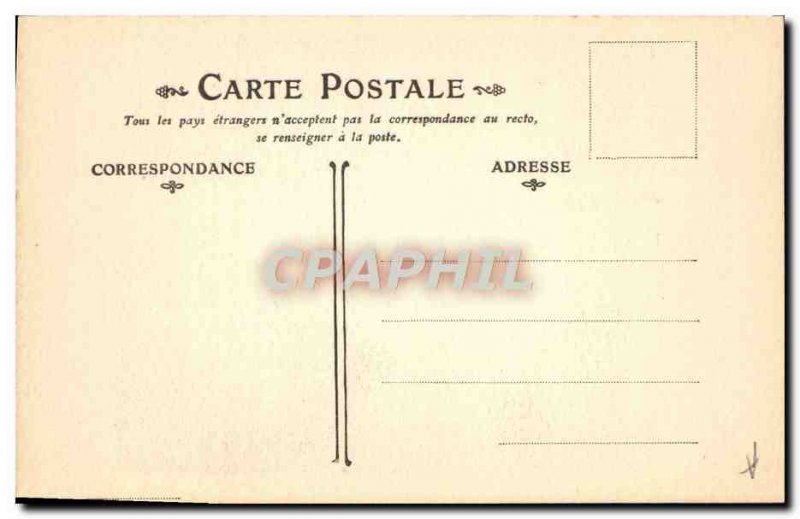 Old Postcard The heads & # 39oeuvre Gustave Dore's The Crusades The departure