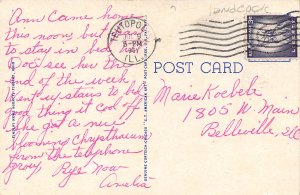 Findlay Ohio 1967 Postcard Findlay Hospital 