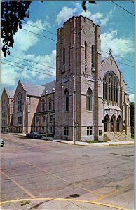 Missouri Methodist Church, Columbia MO Vintage Postcard G40